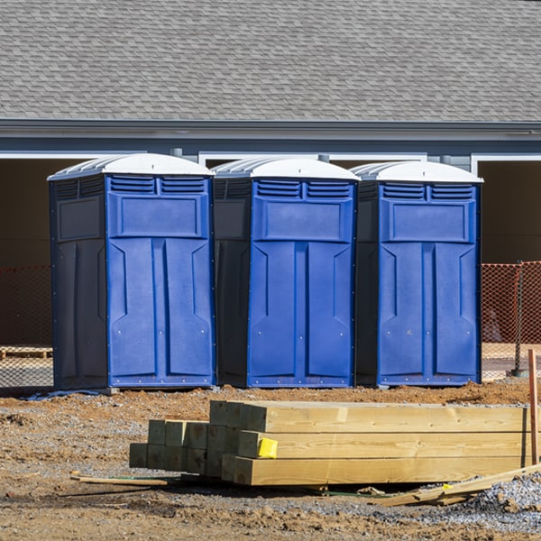 can i customize the exterior of the portable toilets with my event logo or branding in Hartland Illinois